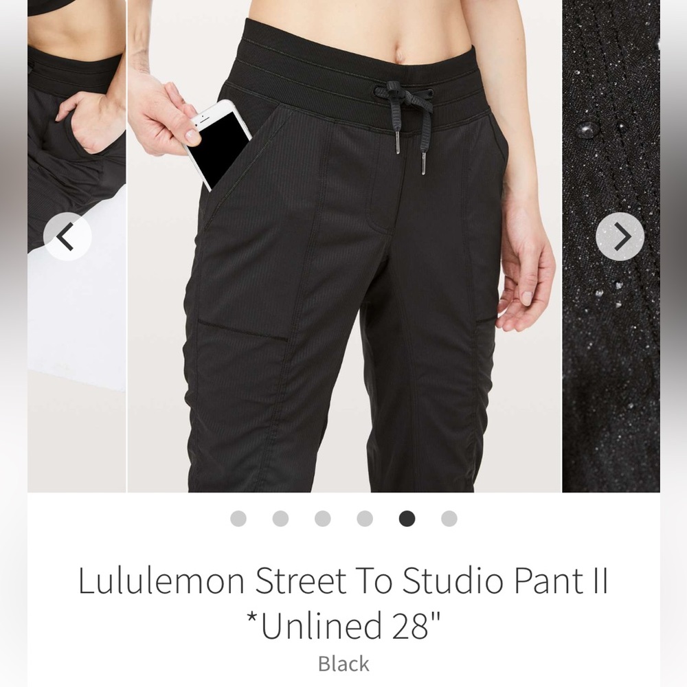 Lululemon Street To Studio Pant ll